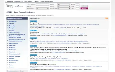 mdpi.com in 2009