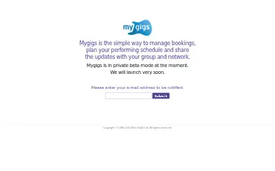 mygigs.com in 2012