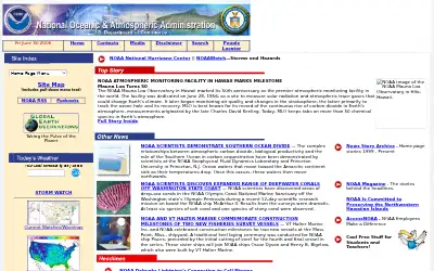 noaa.gov in 2006