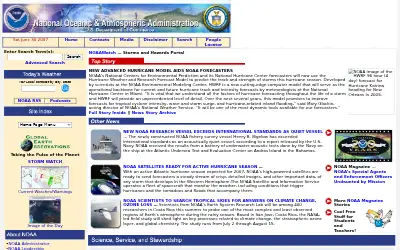 noaa.gov in 2007