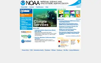 noaa.gov in 2008