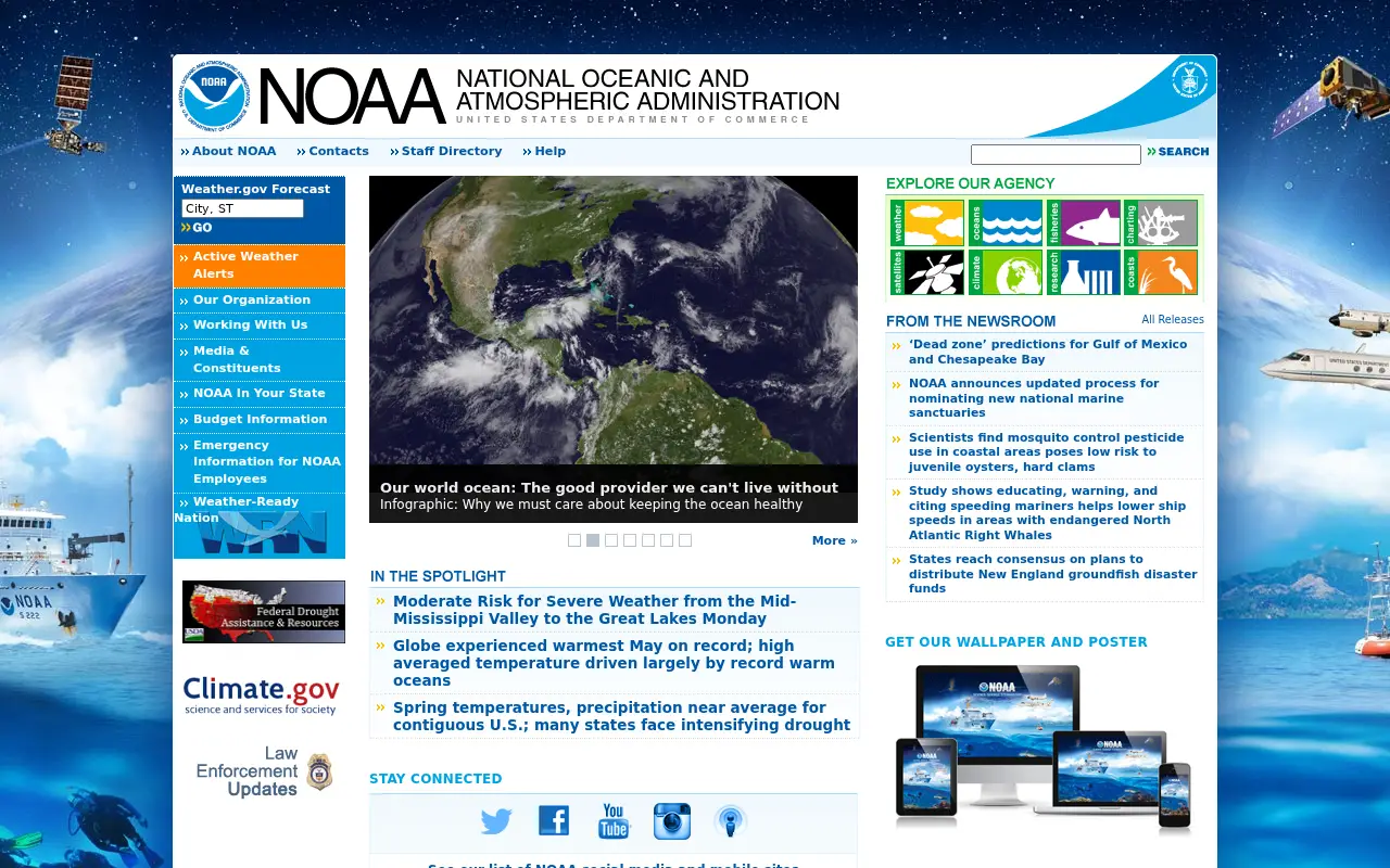 noaa.gov in 2014