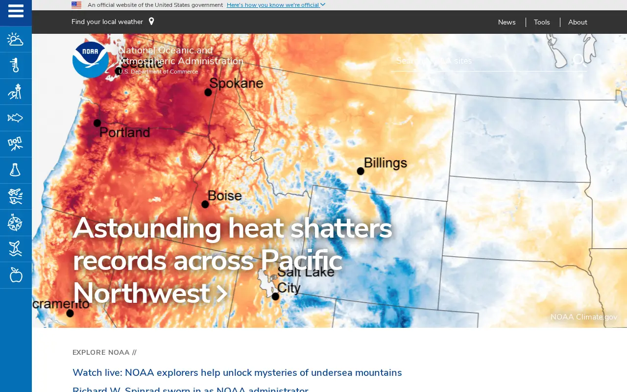 noaa.gov in 2021