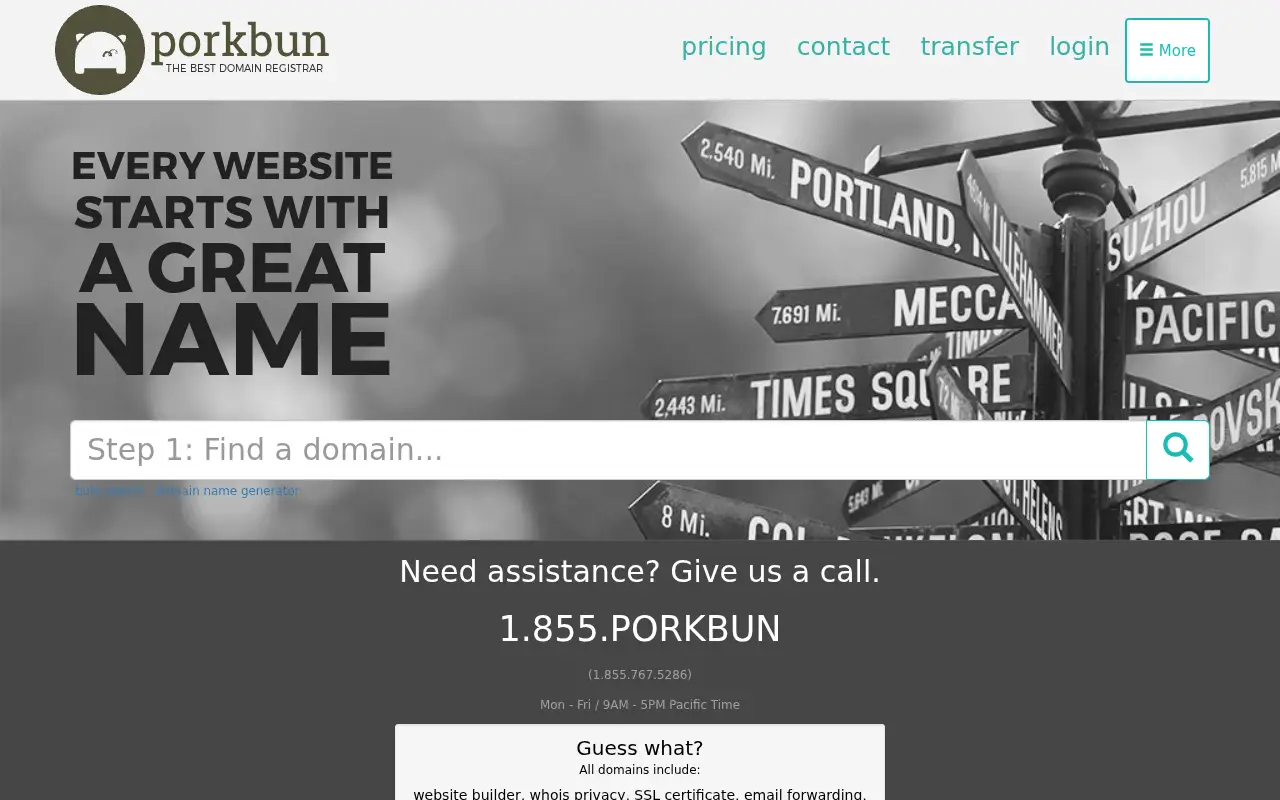porkbun.com on June 3, 2017