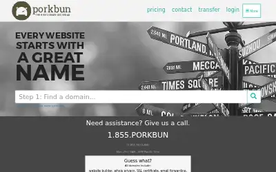 porkbun.com in 2017
