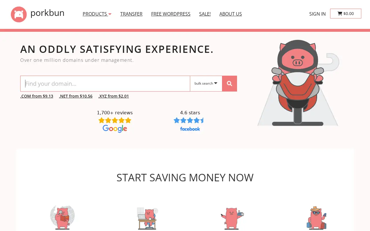 porkbun.com on July 1, 2022