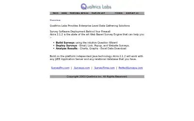 qualtrics.com in 2003