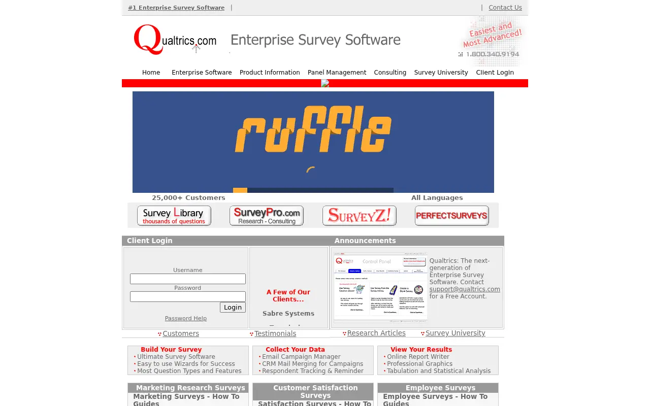 qualtrics.com in 2006