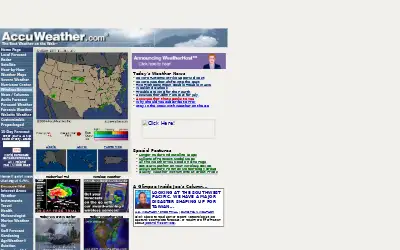 accuweather.com in 2004