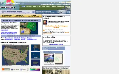 accuweather.com in 2006