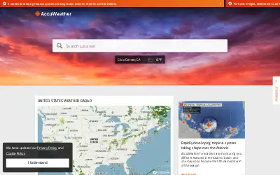 accuweather.com in 2021