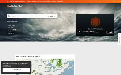 accuweather.com in 2022