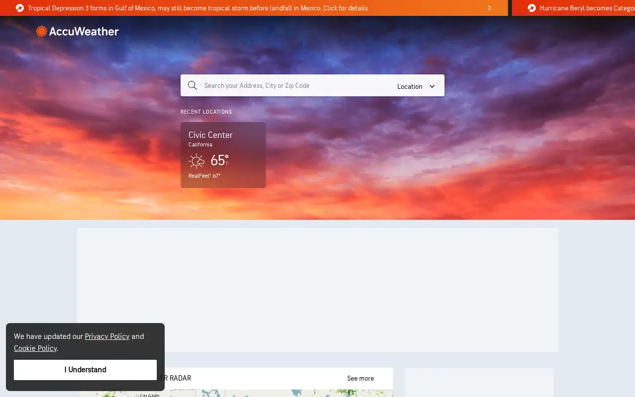 accuweather.com in 2024