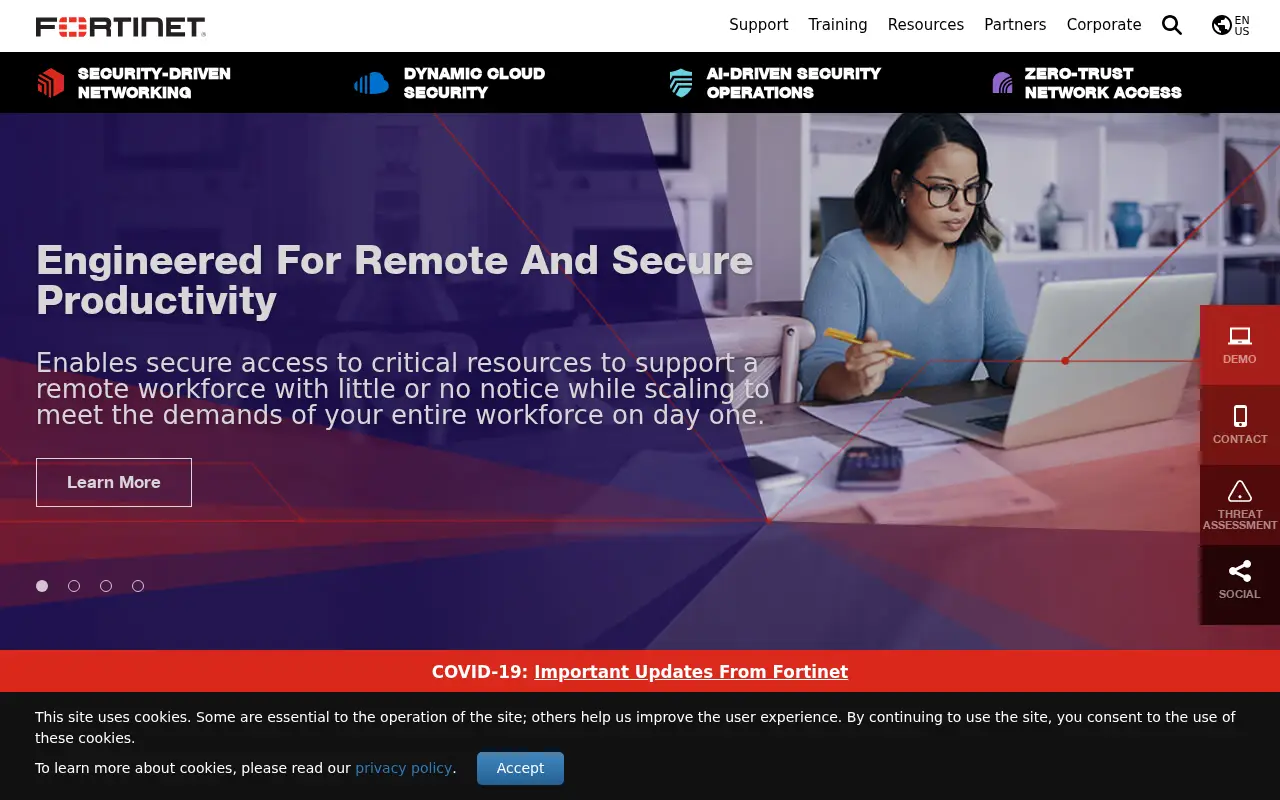 fortinet.net in 2020