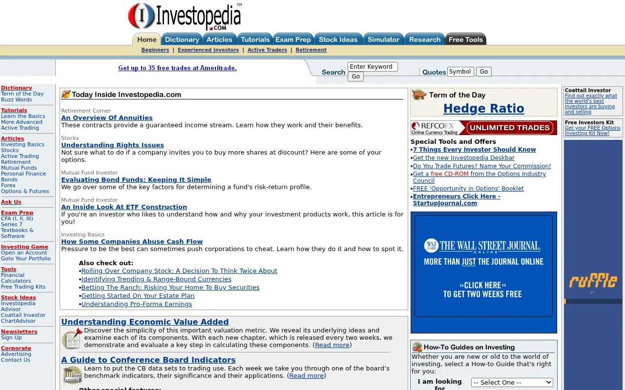 investopedia.com in 2005