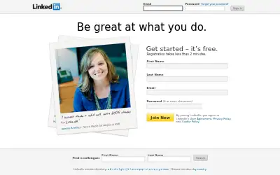 linkedin.com in 2013