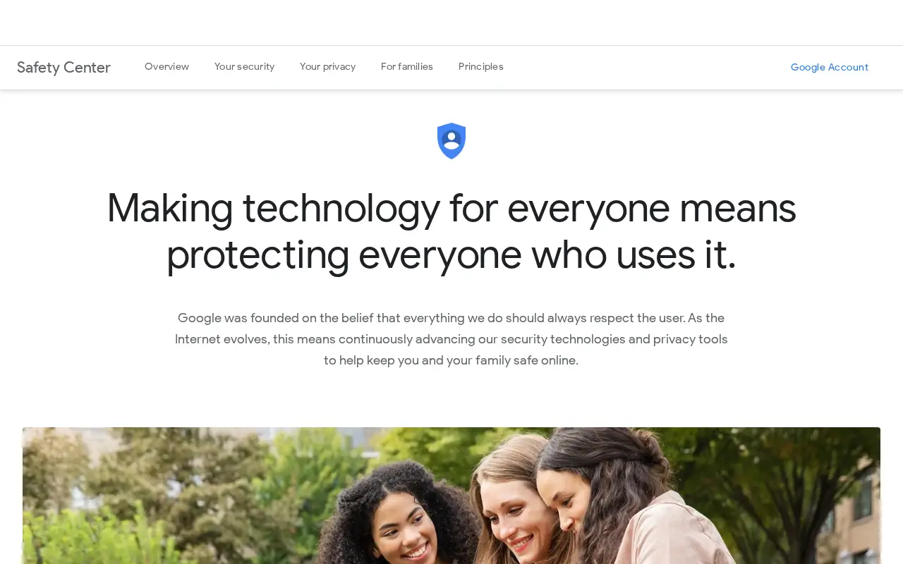 safety.google in 2018
