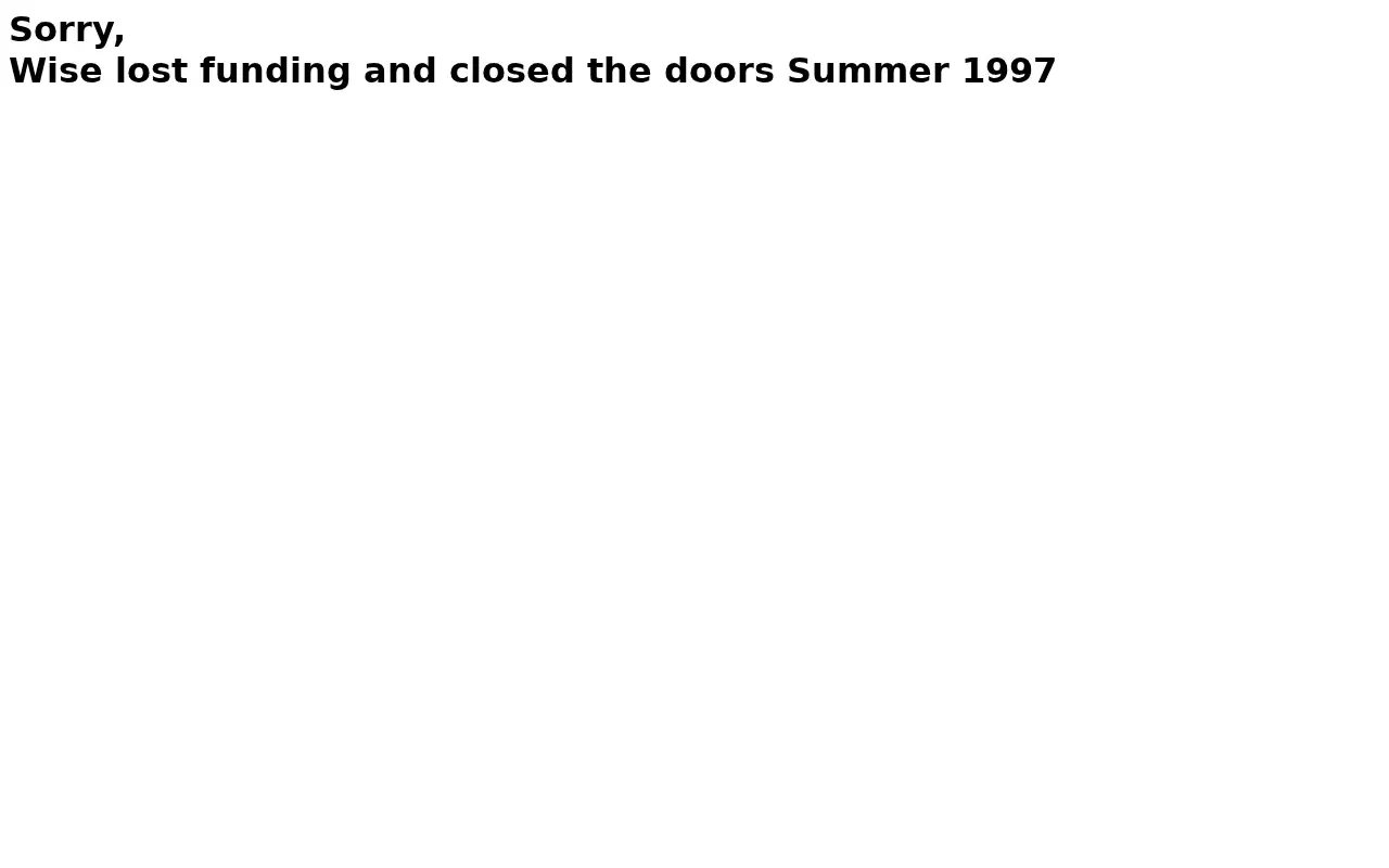 wise.com in 1998