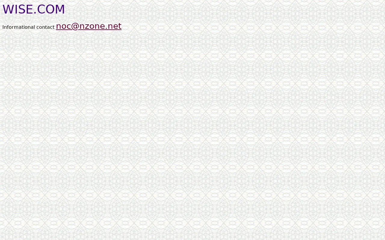 wise.com in 2000