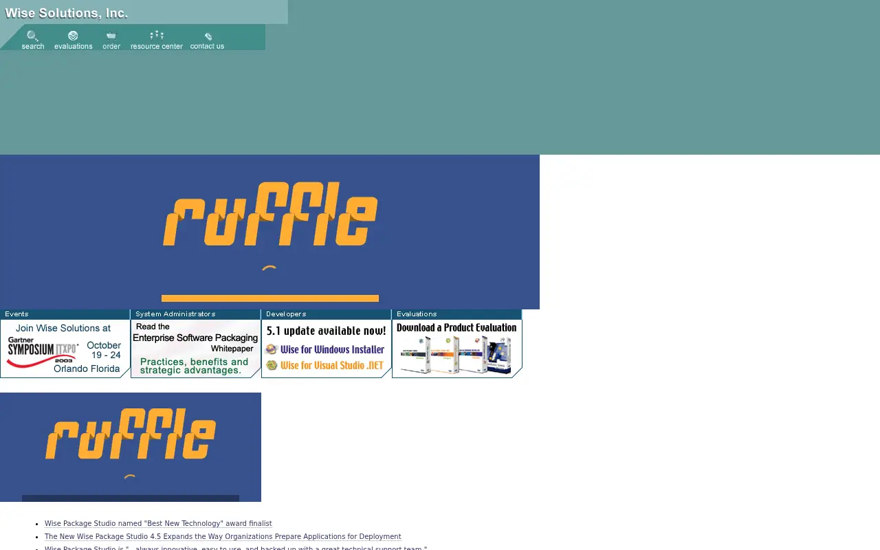 wise.com in 2003