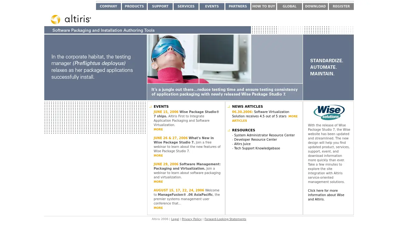 wise.com in 2006