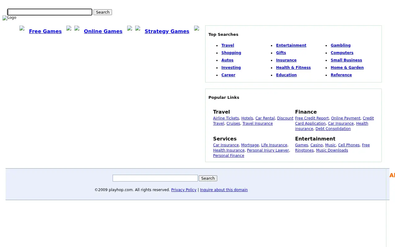 playhop.com in 2009