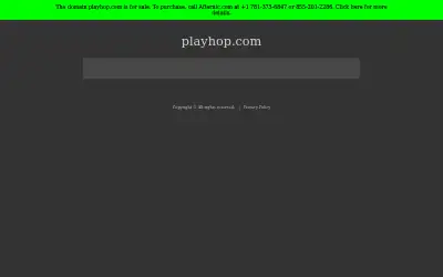 playhop.com in 2021