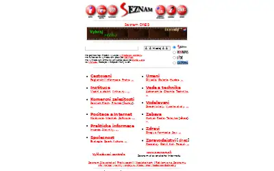 seznam.cz in 1998