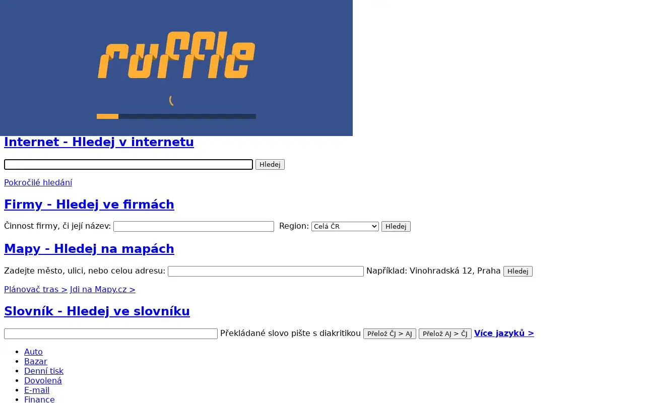 seznam.cz on July 1, 2005
