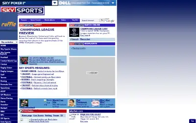 skysports.com in 2007