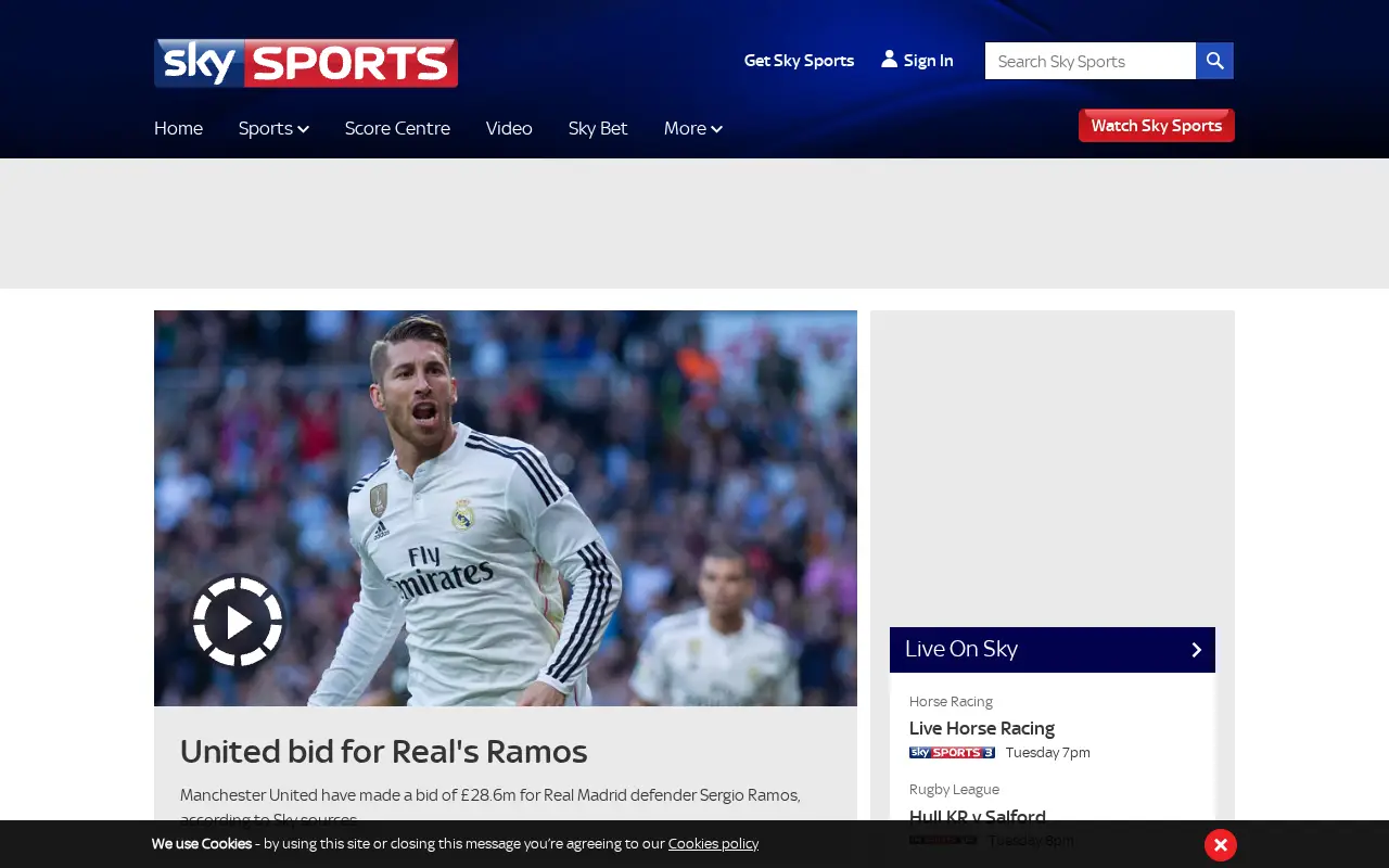 skysports.com in 2015