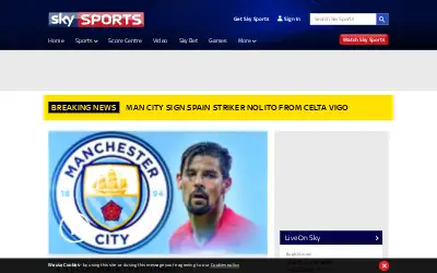skysports.com in 2016