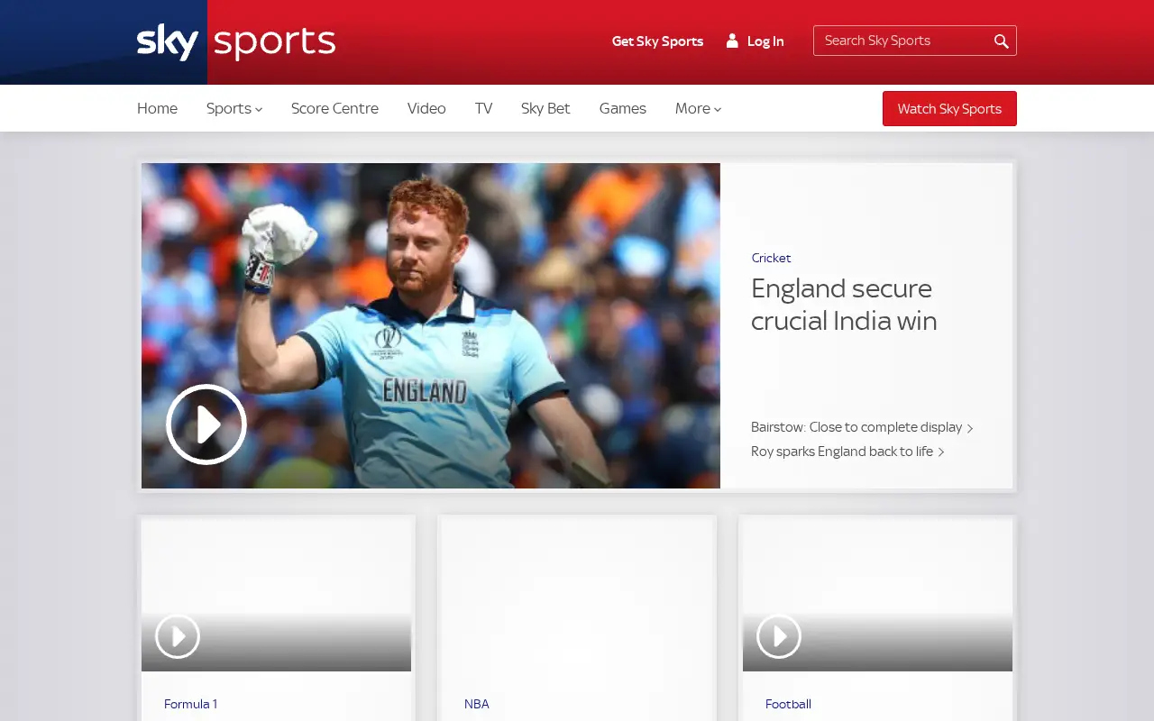 skysports.com in 2019