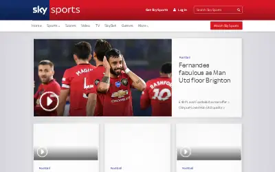 skysports.com in 2020