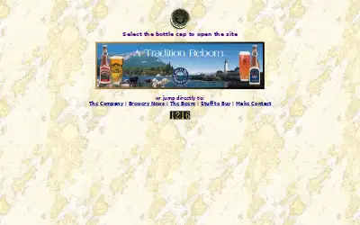 cascobaybrewing.com in 2002