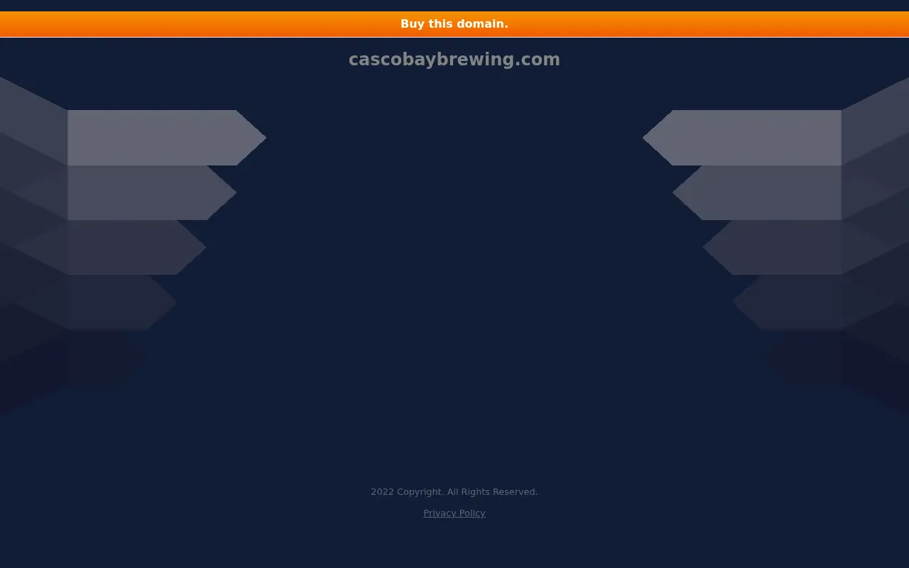 cascobaybrewing.com in 2022