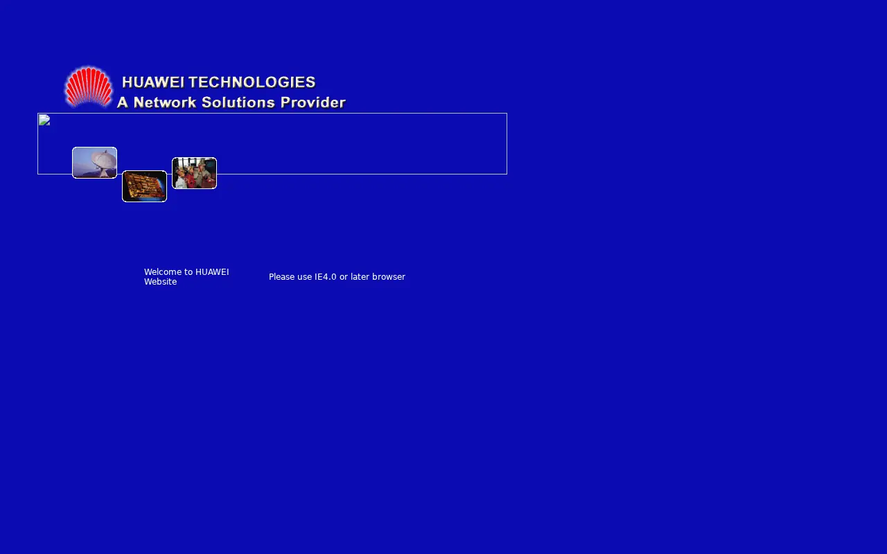 huawei.com in 2001
