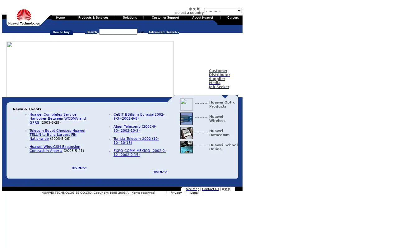 huawei.com in 2003