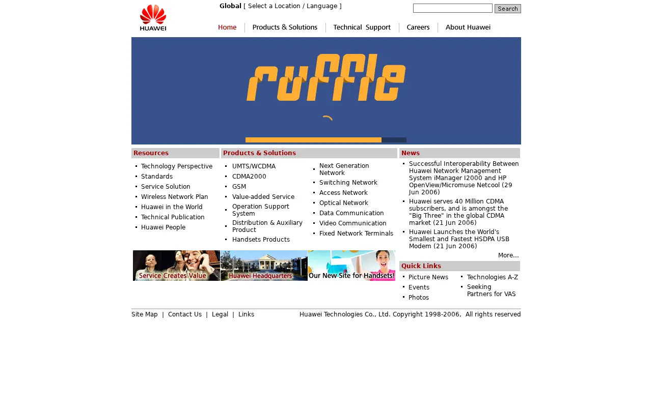 huawei.com in 2006