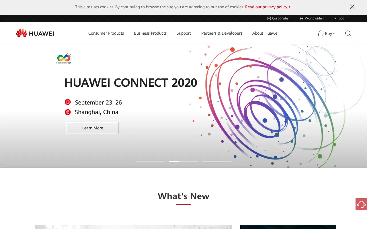 huawei.com in 2020