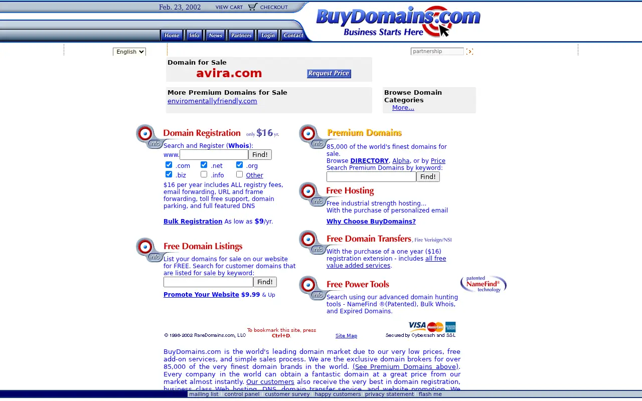 avira.com in 2002