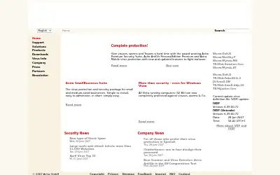 avira.com in 2007