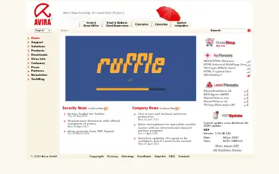 avira.com in 2010