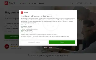 avira.com in 2020