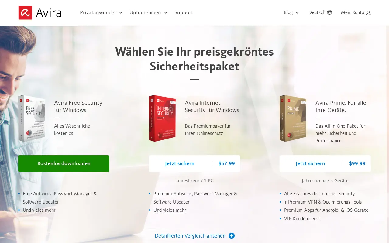 avira.com in 2021