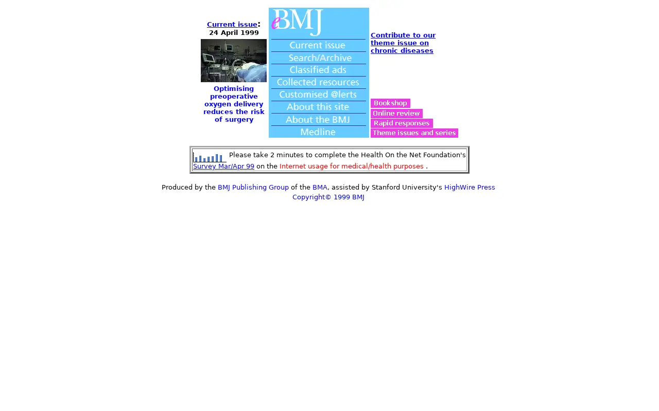 bmj.com in 1999