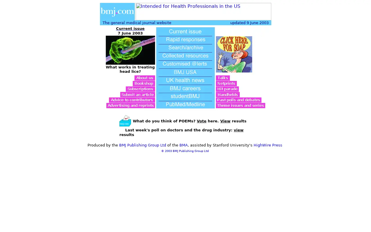 bmj.com in 2003