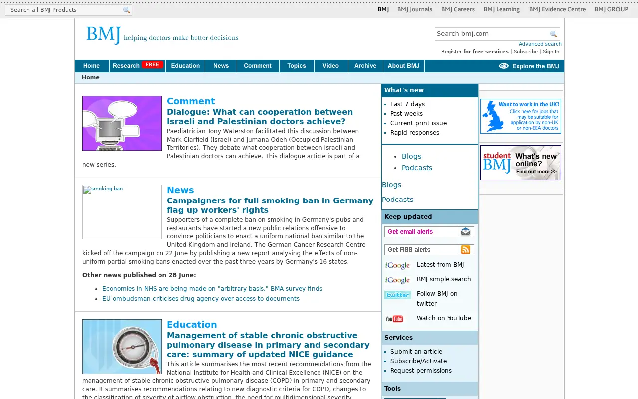 bmj.com in 2010