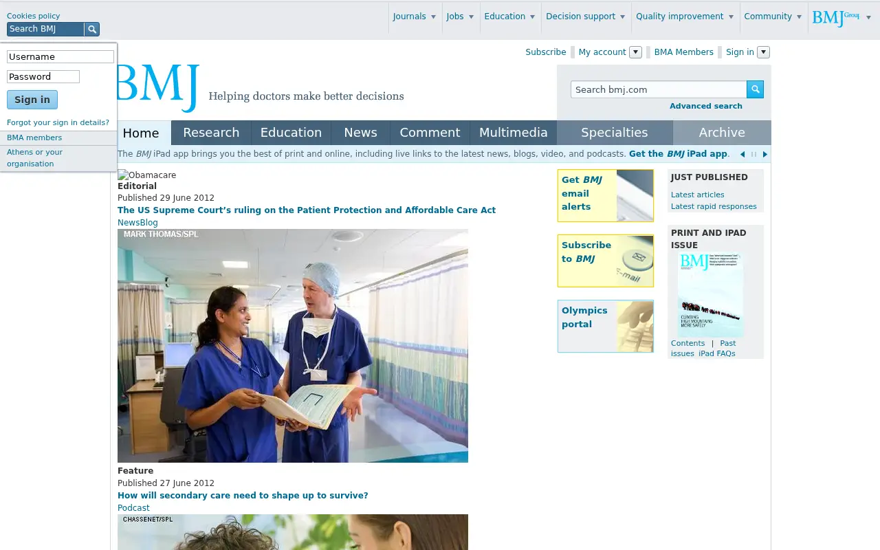 bmj.com on July 1, 2012