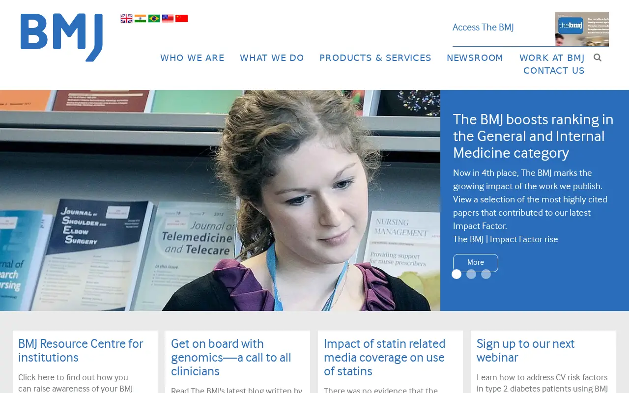 bmj.com in 2016